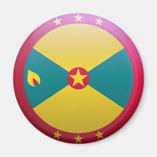 Flagge von Grenada Magnet