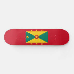 Flagge von Grenada Skateboard