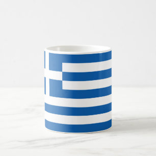Flagge von Griechenland "ΕΛΛΆΔΑ " Kaffeetasse