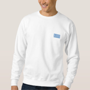Flagge von Griechenland Sweatshirt