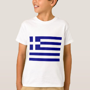 Flagge von Griechenland T-Shirt