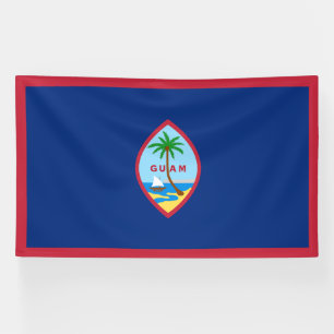Flagge von Guam Banner