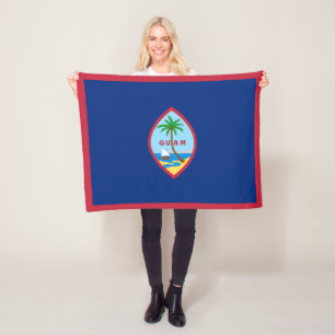 Flagge von Guam Fleecedecke