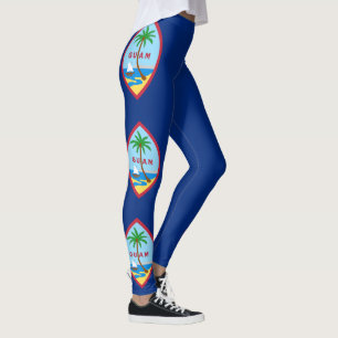 Flagge von Guam Leggings