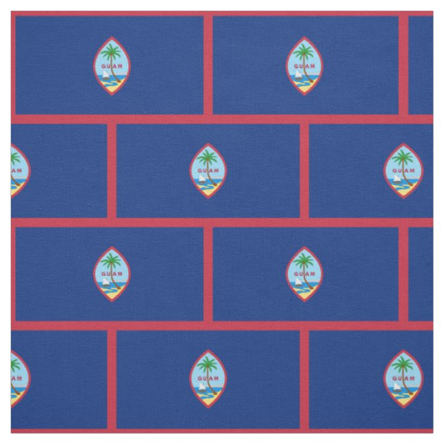 Flagge von Guam Stoff (Muster)