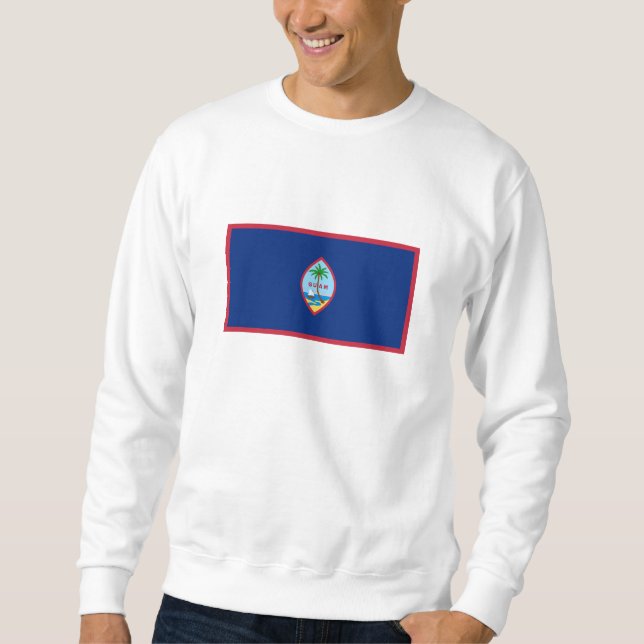 Flagge von Guam Sweatshirt (Vorderseite)