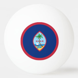 Flagge von Guam Tischtennisball