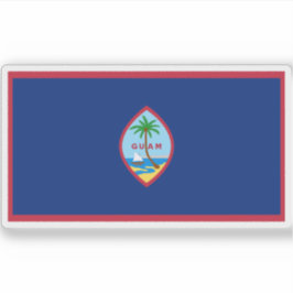 Flagge von Guam, Vereinigte Staaten Aufkleber