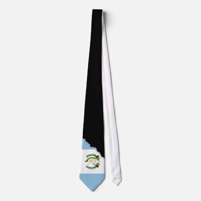 Flagge von Guatamala Krawatte (Vorderseite)