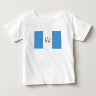 Flagge von Guatemala Baby T-shirt