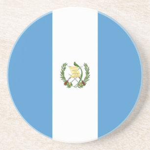Flagge von Guatemala Getränkeuntersetzer