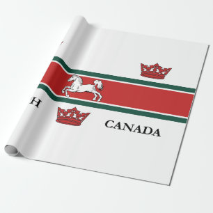 Flagge von Guelph (Ontario, Kanada) Geschenkpapier