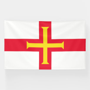 Flagge von Guernsey Banner