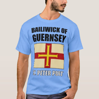 Flagge von Guernsey T-Shirt