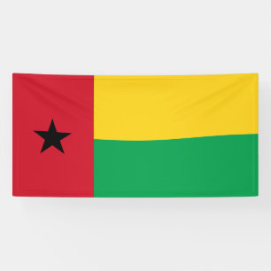 Flagge von Guinea-Bissau Banner