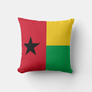 Flagge von Guinea-Bissau Kissen