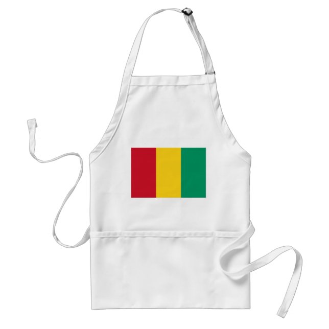 Flagge von Guinea Schürze (Vorne)