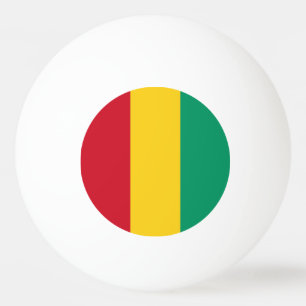 Flagge von Guinea Tischtennisball