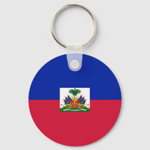 Flagge von Haiti Schlüsselanhänger