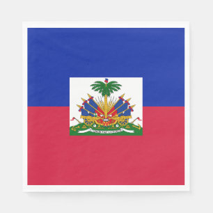 Flagge von Haiti Serviette