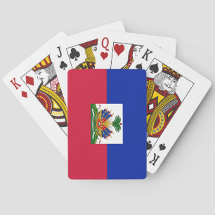 Flagge von Haiti Spielkarten