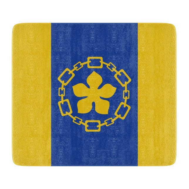 Flagge von Hamilton (Ontario, Kanada) Schneidebrett (Vorderseite)