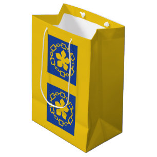 Flagge von Hamilton, Ontario Mittlere Geschenktasc Geschenktüte