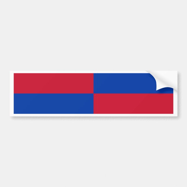 Flagge von Harenkarspel Autoaufkleber (Vorne)