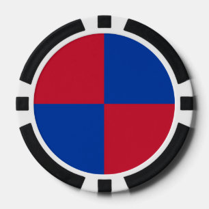 Flagge von Harenkarspel Pokerchips