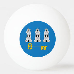 Flagge von Havanna, Kuba Ping Pong Ball Tischtennisball