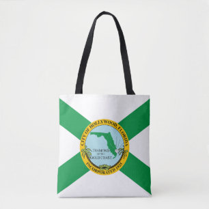 Flagge von Hollywood, Florida Tasche