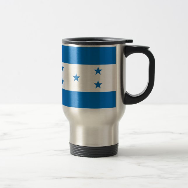 Flagge von Honduras- - BanderaHondureña De Reisebecher (Rechts)