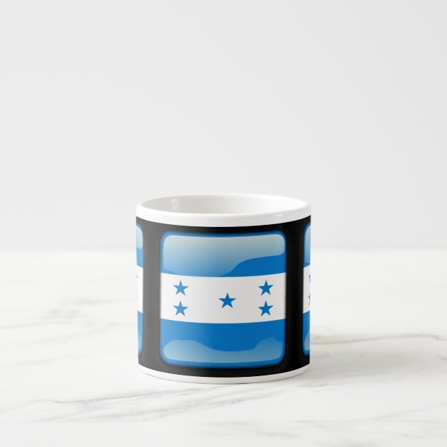 Flagge von Honduras Espressotasse (Vorderseite)