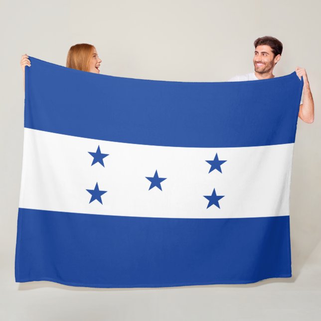 Flagge von Honduras Fleecedecke (Beispiel)