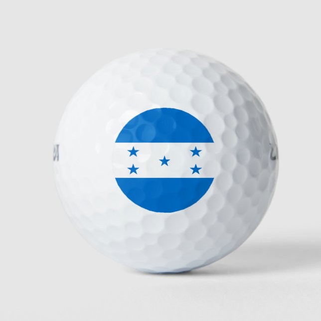 Flagge von Honduras Golfball (Vorderseite)