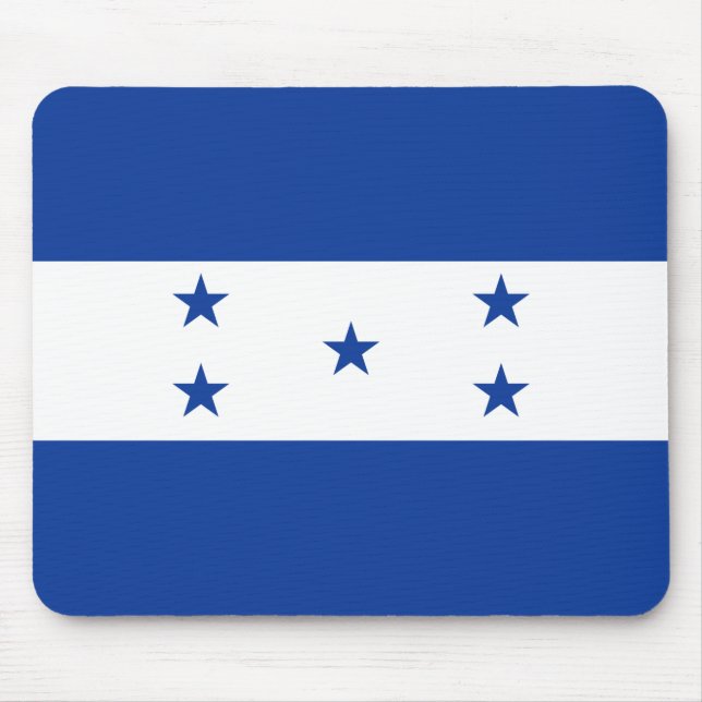 Flagge von Honduras Mousepad (Vorne)