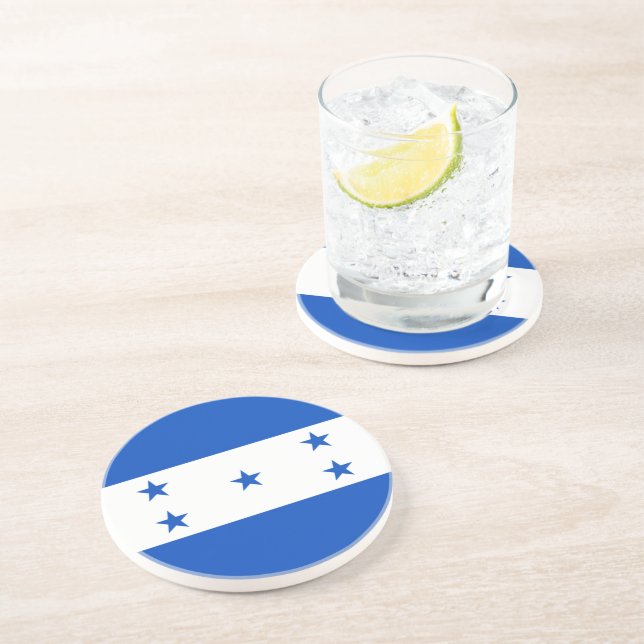 Flagge von Honduras Untersetzer (Seite)