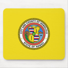 Flagge von Honolulu (Hawaii) Mousepad