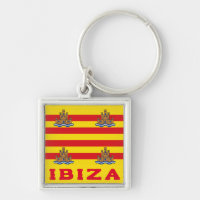 Flagge von Ibiza, SPANIEN
