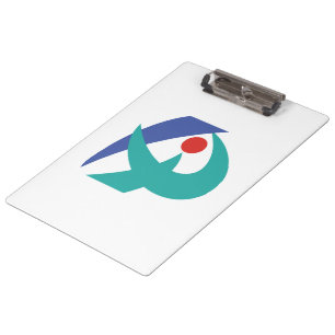 Flagge von Iga, Mie, Japan Klemmbrett