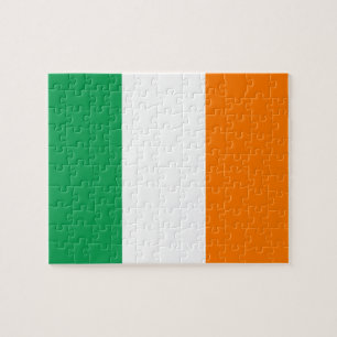 Flagge von Irland-Puzzlespiel