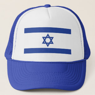 Flagge von Israel Truckerkappe