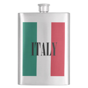 Flagge von Italien Italien italienisches IL Flachmann