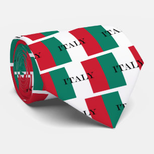 Flagge von Italien Italien italienisches IL Krawatte