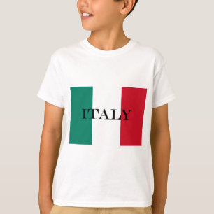 Flagge von Italien Italien italienisches IL T-Shirt