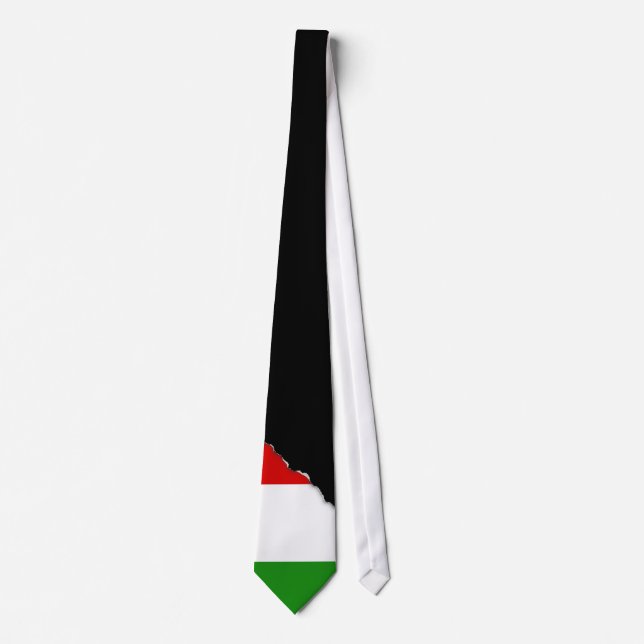 Flagge von Italien Krawatte (Vorderseite)