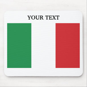 Flagge von Italien Mousepad