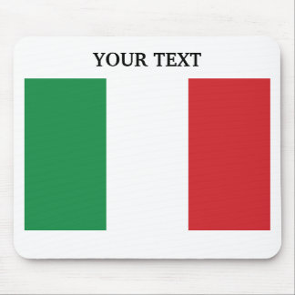 Flagge von Italien Mousepad
