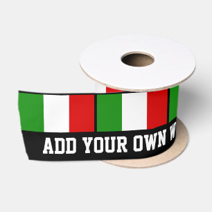 Flagge von Italien Satinband
