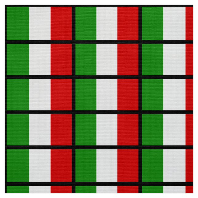 Flagge von Italien Stoff (Muster)